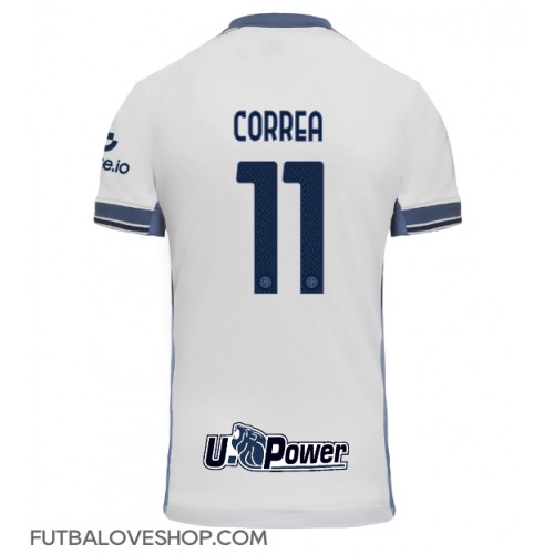 Dres Inter Milan Joaquin Correa #11 Preč 2024-25 Krátky Rukáv